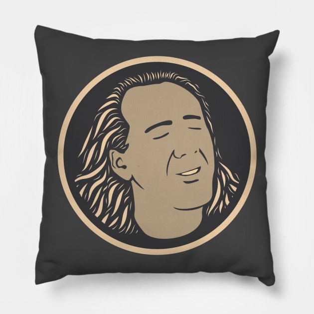 Con Air Nicolas Cage Pillow by DAHLHUS