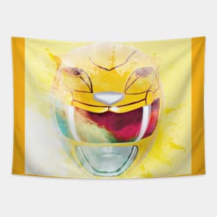 YELLOW RANGER IS THE GOAT MMPR Tapestry