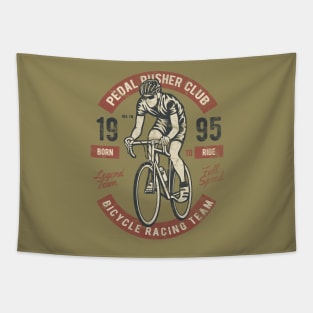 Distressed Retro Cycling Team Tapestry