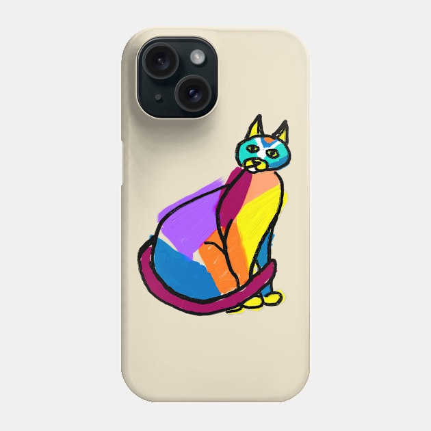 Hero Cat Phone Case by Jan4insight TeeStore