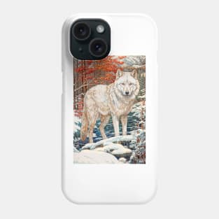 Winter Wolf Phone Case