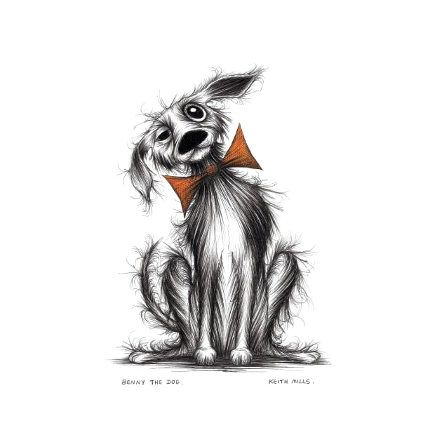 Benny the dog by Keith Mills