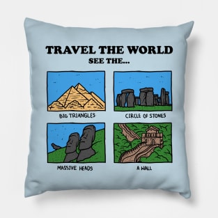 See The World (Silly Names) Pillow