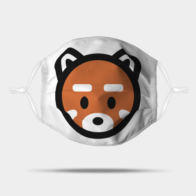 Red Panda Head Bambu Brand Cute Kawaii Anime Manga Animal Mammal China Habitat Inbreed Fox - Red Panda - Mask | TeePublic Red Panda Head Bambu Brand Cute Kawaii Anime Manga Animal Mammal China Habitat Inbreed Fox - Red Panda - Mask | TeePublic