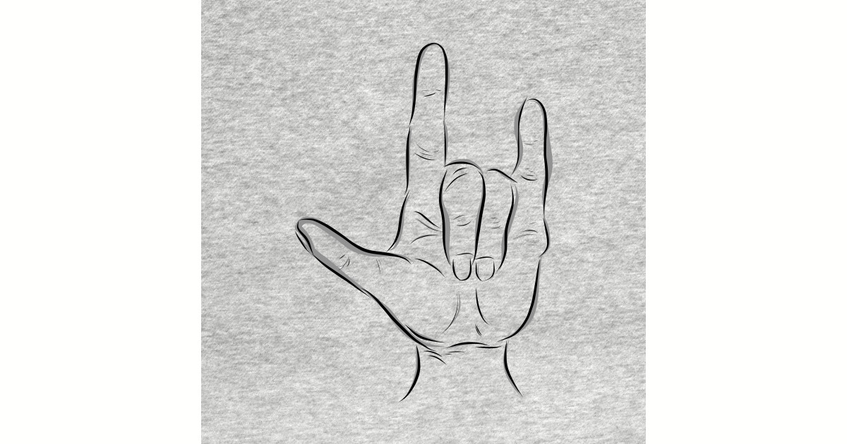 I Love You In American Sign Language Expressionism Kids T Shirt Teepublic