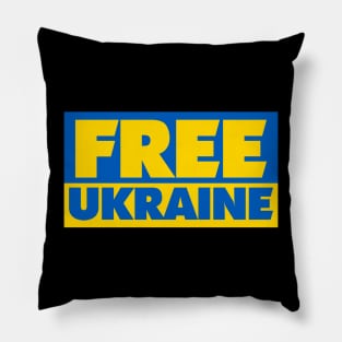 Free Ukraine Pillow