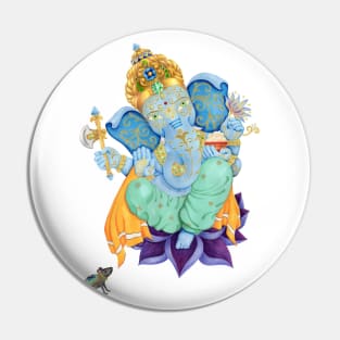 Lord Ganesha - The Obstruction Destroyer Pin