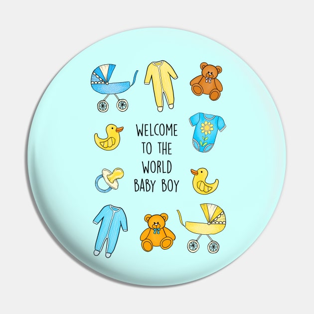 Welcome to the world baby boy Pin by Poppy and Mabel