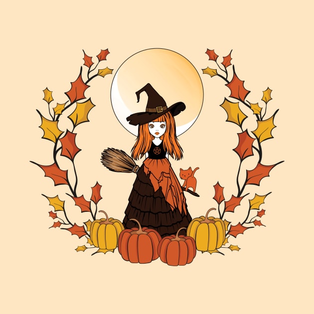 Autumn Fall Mabon Cheeky Witch® by Cheeky Witch