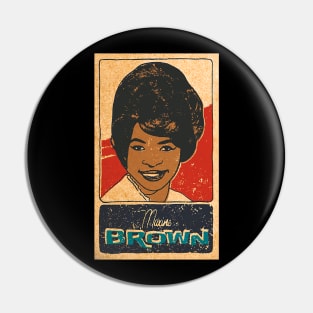 SOUL CARD MAXINE BROWN Pin