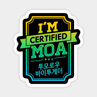 Certified TXT MOA Magnet