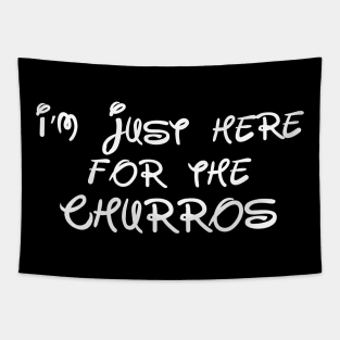 I'm just here for the Churros Tapestry