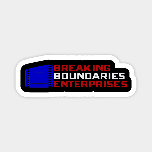 BBE Red White & Blue Logo Magnet by X the Boundaries