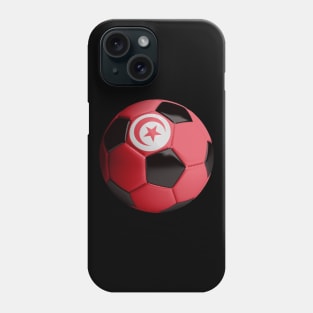 Tunisia Soccer Ball Phone Case