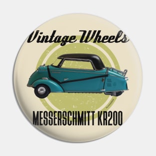 Vintage Wheels - Messerschmitt KR200 Pin