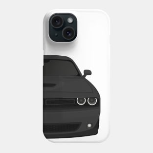 Challenger Dark-grey + Stripes Phone Case