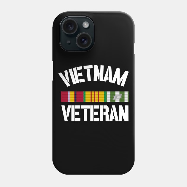 Vietnam Veteran Pride Service Ribbon Phone Case by Revinct_Designs