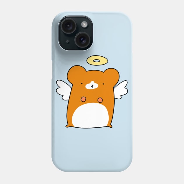 Angel Hamster Phone Case by saradaboru