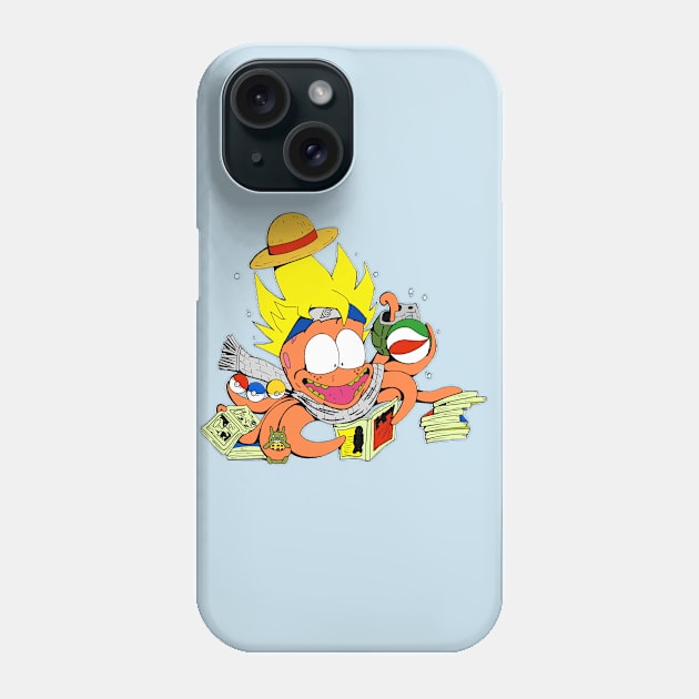 Octo Otaku Phone Case by Ferrell