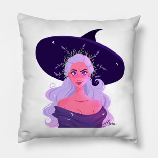 Lavender Witch Pillow