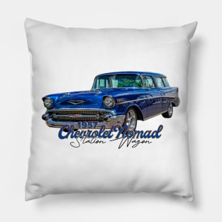 1957 Chevrolet Nomad Station Wagon Pillow