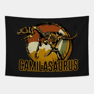 Camilasaurus Camila Dinosaur T-Rex Tapestry