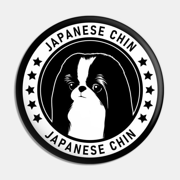 Japanese Chin Fan Gift Pin by millersye