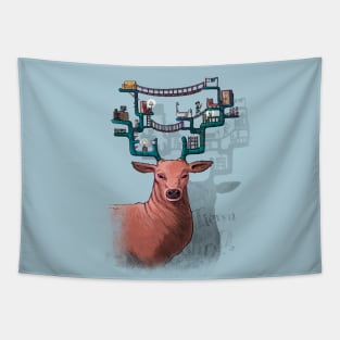 Nature is real home Tapestry