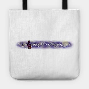 Music and Manuscripts Stars Tote