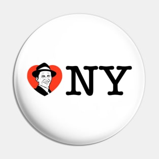 Frank Loves NY! Pin