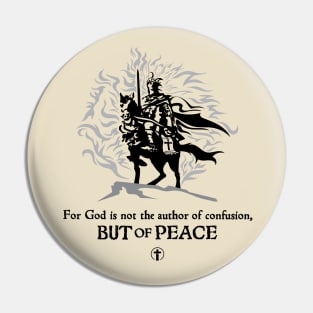 God is not the author of confusion Pin