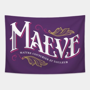 Maeve (light) Paladins Champion Logo Tapestry