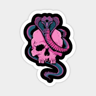 Cobra skull Magnet