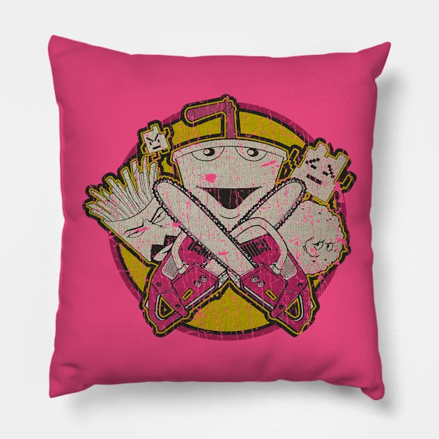 RETRO STYLE - Aqua Teen Hunger Force 70s Pillow by MZ212