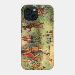 Secret Meeting of Gnomes and Fairies Phone Case