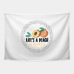 Life's a Peach Roberta, Georgia Tapestry