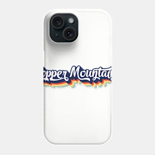 Copper Mountain Colorado Skiing Ski Phone Case