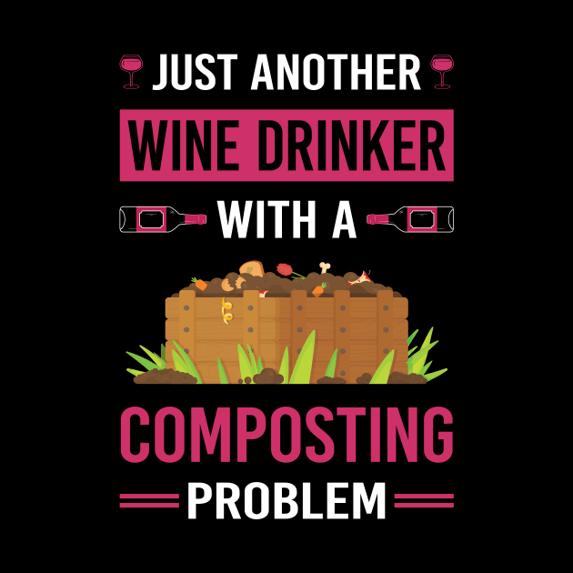 Wine Drinker Composting Compost Composter by Good Day