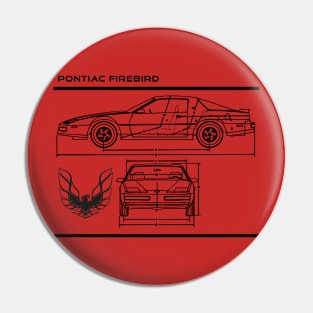 Pontiac Firebird Pin