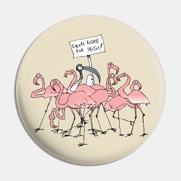 Equal rights for ibises Pin by vectormutt