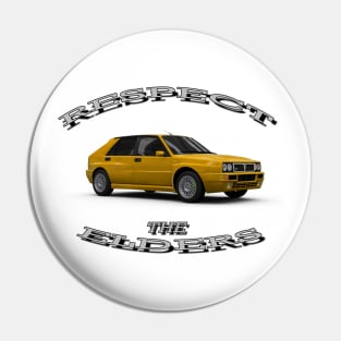 Lancia Delta Integrale 'Respect The Elders' Pin