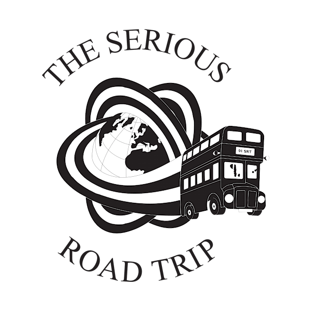 The Serious Road Trip Rainbow London Bus Logo by phoxydesign