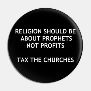 Prophets vs Profits Pin