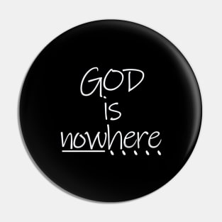 God is Now Here 5am Prayer Pin