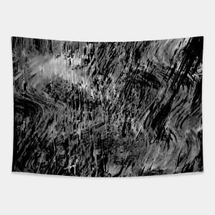 Simple abstract boho background with animal stripes and stains. Hand-painted watercolor, acrylic texture. Monochrome black-white, grey. Best for the print, fabric, poster, wallpaper, cover. Tapestry