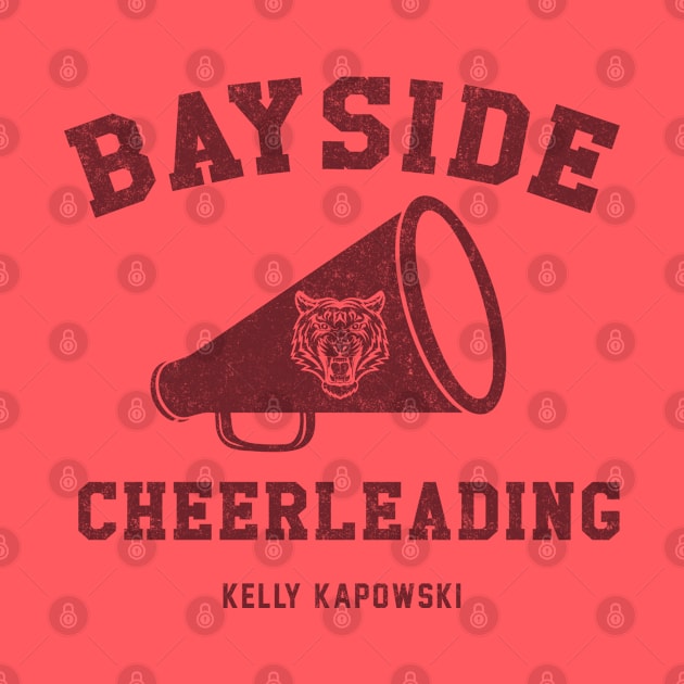 Bayside Cheerleading - Kelly Kapowski - vintage logo by BodinStreet