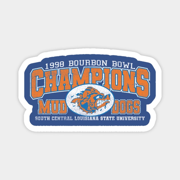 1998 Bourbon Bowl Champions Magnet by HeyBeardMon