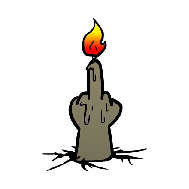 F*CK Candle by yildirayatas