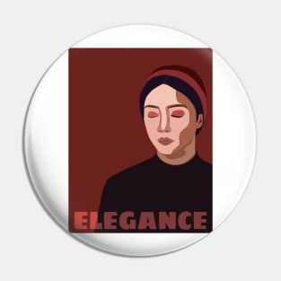 Elegant Lady Pin