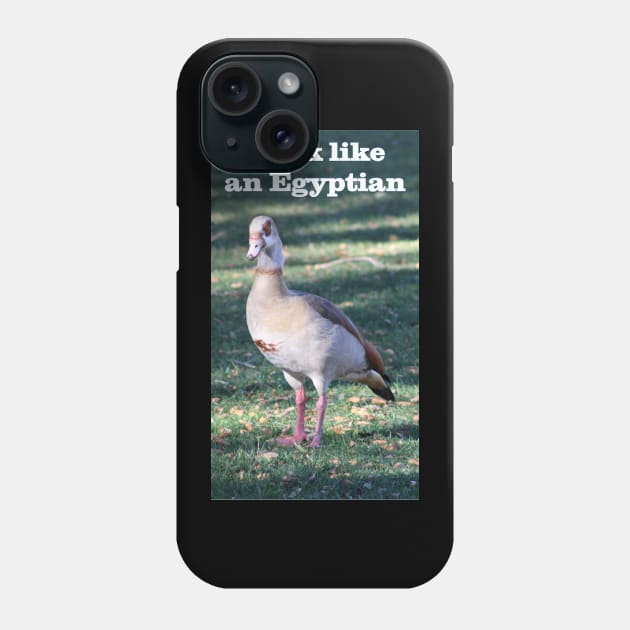 Walk like an Egyptian Goose Phone Case by Battlefoxx Living Earth